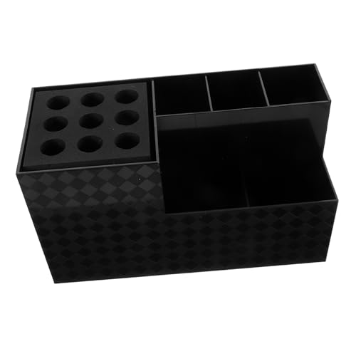 PartyKindom Salon Haarscheren Organizer Großer Multifunktionaler Haarschneidehalter für Friseure mit Stabilem Material für Kamm und Scherenaufbewahrung im und Zuhause von PartyKindom