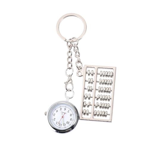 PartyKindom Schlüsselanhänger mit und Taschenuhr für Herren Multifunktionaler Taschenanhänger Praktischer Charm für Familie und Freunde Kreatives Design Langlebig und Stilvoll von PartyKindom