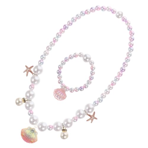 PartyKindom Halskette Und Armband Für Kleine Mädchen Junge Mädchen -schmuckset Aus Cartoon-schmuck Schmuck Für Junge Schmuckgeschenk Für von PartyKindom
