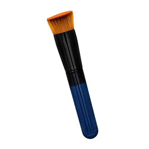PartyKindom Schräger Foundation Pinsel mit Hochdichtem Haar für Cremige Flüssige und Puder Make Ups Ergonomisch Geformt zum Präzisen Verblenden und Konturieren für Frauen und Make Up von PartyKindom