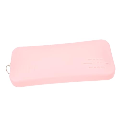 PartyKindom Silikon Kosmetiktasche Make Up Pinsel Organizer Tasche mit Reißverschluss Kompakt Leicht und Langlebig Reise Make Up Pinsel Aufbewahrungstasche für Damen Tragbar und Vielseitig von PartyKindom