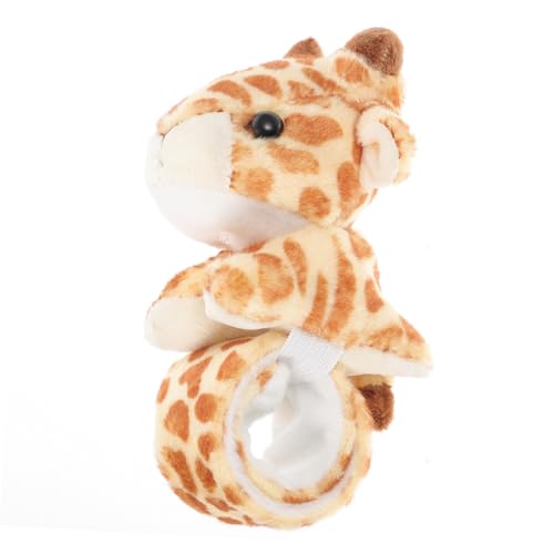 PartyKindom Slap Bracelet Giraffe Armband Kuscheltier Leicht Party Mitgebsel Tiermuster Komfortabel Für Mädchen Jungen von PartyKindom