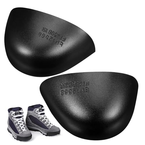 PartyKindom Stahlkappeneinsatz Arbeitsschutz Zehenschutz aus Robustem Stahl Universalgröße für Damen und Herren Vielseitiger Zehenschutz für Arbeitsschuhe Baustelle Werkstatt von PartyKindom