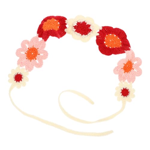 PartyKindom Stirnband für Damen Handgefertigtes Gehäkeltes Haarband mit Romantischem Blumenmuster Accessoire für Hochzeiten Partys Ethno Inspiriertes Design für Süße Frisuren PartyKindom Stirnband für Damen Handgefertigtes Gehäkeltes Haarband mit Romantischem Blumenmuster Accessoire für Hochzeiten Partys Ethno Inspiriertes Design für Süße Frisuren von PartyKindom