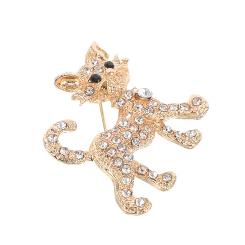 PartyKindom Strass Legierung Katzenbrosche mit Funkelndem Design Langlebige Anstecknadel für Damen Kleidung Rucksäcke und Accessoires Modischer Katzen Pin als Geschenk PartyKindom Strass Legierung Katzenbrosche mit Funkelndem Design Langlebige Anstecknadel für Damen Kleidung Rucksäcke und Accessoires Modischer Katzen Pin als Geschenk von PartyKindom