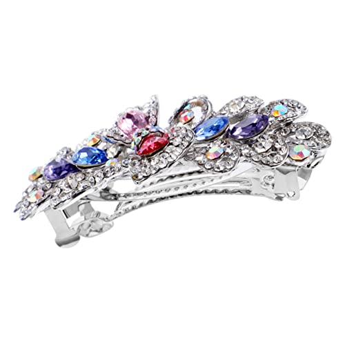 PartyKindom Strass-haarspangen Für Damen Haarspange Strass-haarspangen Für Damen Haarstyling-accessoires von PartyKindom