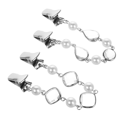 PartyKindom Strickjacken Clips Funkelnden Kristallbroschen Vielseitiger Cardigan Clip für Damen Schalklammer mit Schmetterlingsdesign Peep Teiliges von PartyKindom