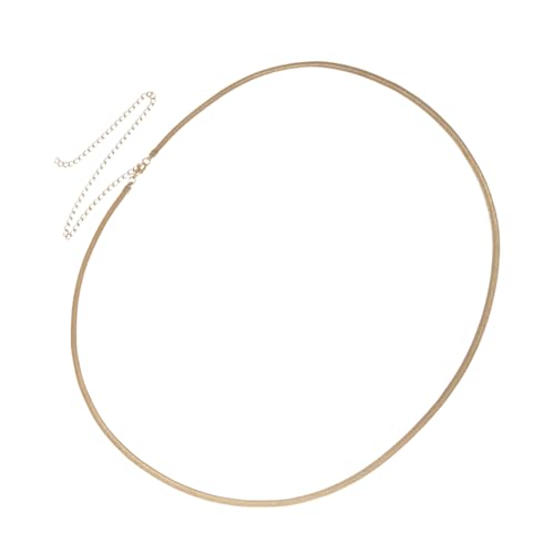 PartyKindom Goldener Taillengürtel Damen Taillenkette Einfacher Mode Gürtel Mit Goldener Schnalle Für Hochzeitsfeier Frau Braut von PartyKindom