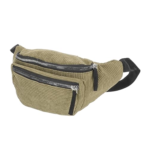 PartyKindom Stylische Velours Crossbody Umhängetasche für Herren und Damen Verstellbare Gürteltasche Multifunktionale Brusttasche für Outdoor Sport und Freizeit von PartyKindom