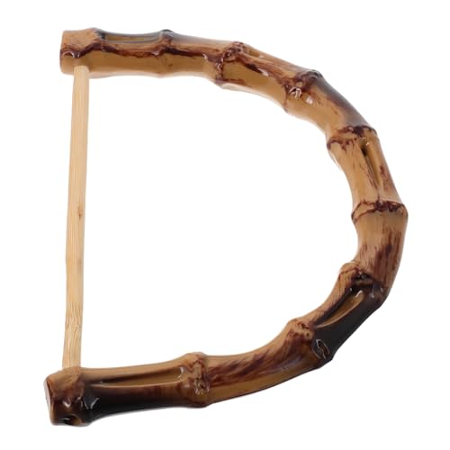 PartyKindom Taschenhenkel im Bambusstil Handgemachte Dekorative Zubehör für Diy Projekte Leichte Robuste Handtaschen für Gehäkelte Taschen Strandtaschen von PartyKindom