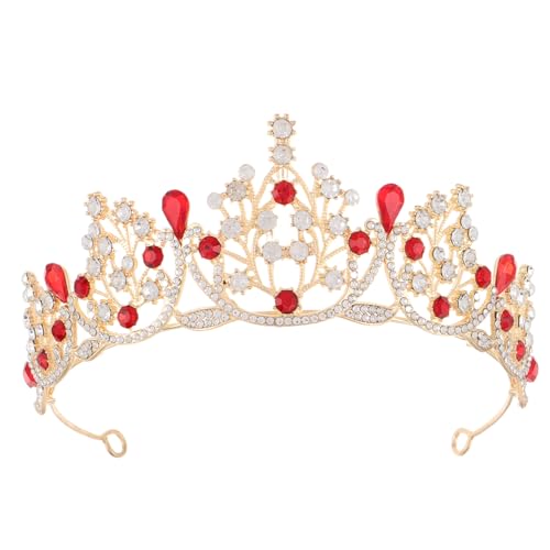 PartyKindom Tiara für Damen Elegantes Diadem mit Strasssteinen Leichtes Brautschmuck für Hochzeit Geburtstag Ball und Party Vielseitiger Haarschmuck für Prinzessinnen und Festliche Anlässe PartyKindom Tiara für Damen Elegantes Diadem mit Strasssteinen Leichtes Brautschmuck für Hochzeit Geburtstag Ball und Party Vielseitiger Haarschmuck für Prinzessinnen und Festliche Anlässe von PartyKindom