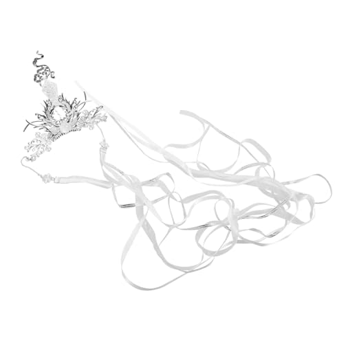 PartyKindom Traditioneller Chinesischer Hanfu Herren Haarkranz mit Abnehmbaren Langen Bändern Stabiler Legierungs Haarnadel Vielseitig für Antike Frisuren und Kulturelle Anlässe Geeignet von PartyKindom