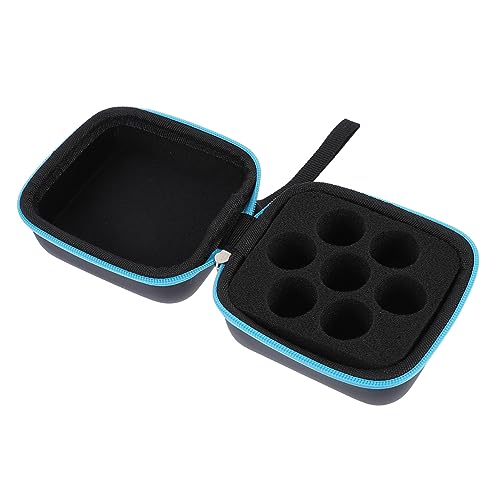 PartyKindom Flaschenorganizer Aus Pu-Material Für Ätherische Öle Tragbares Aufbewahrungs-etui Reise-Organizer Für Ölflaschen Kompakter Behälter Für Ätherische Öle von PartyKindom