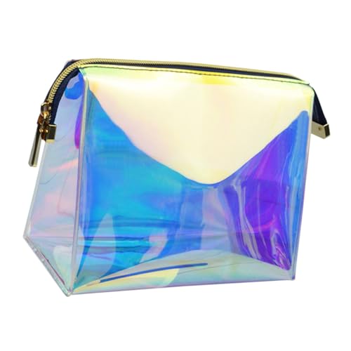 PartyKindom Transparente Kosmetiktasche Multifunktional Reise Kulturbeutel Handtasche Outdoor Organizer Leicht Langlebig Modisch für Damen und Herren von PartyKindom