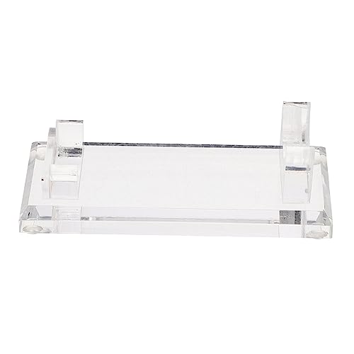 PartyKindom Transparentes Acryl Display Rack Tattoo Stift Halter mit Stabilem Sockel Kompakt und Langlebig Eleganter Desktop Organizer für Beauty Salon Laden und Schaufenster von PartyKindom
