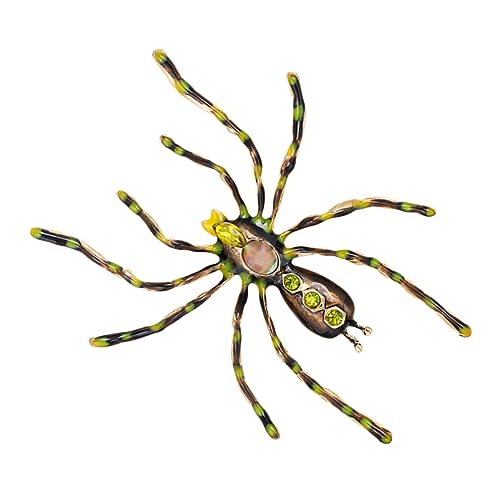 PartyKindom Übertriebene Spinnen Brosche Modisches Accessoire für Kleidung Schal und Taschen für Frauen für Freunde und Familie von PartyKindom