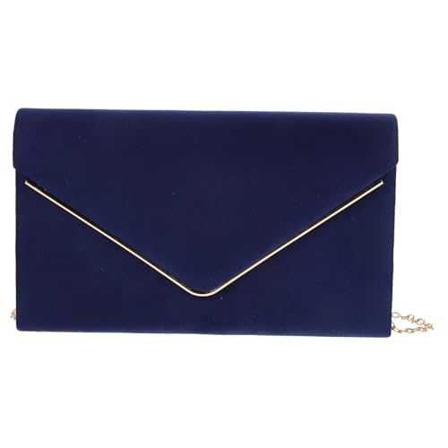 PartyKindom Umhängetasche Damen Polyester Nylon Abendtasche mit Kette Moderater Stauraum Vielseitig Verwendbar für Party Feier Cocktailkleid von PartyKindom