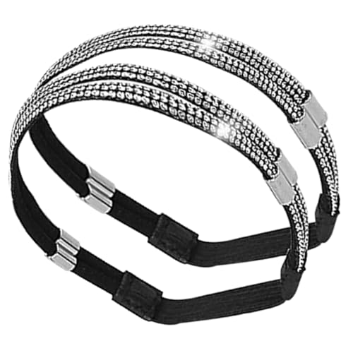 PartyKindom Verstellbare High Heel Riemchen mit Elastischem Abnehmbarem Fersenschutz und Funkelnden Strasssteinen Komfortable für Damen Pumps und Absatzschuhe von PartyKindom