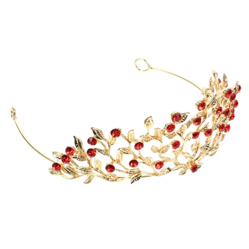 PartyKindom Vintage Braut Tiara mit Funkelnden Strasssteinen Eleganter Haarschmuck für Hochzeit Geburtstag und Festliche Anlässe Kopfschmuck für Damen Stilvolle Alternative von PartyKindom
