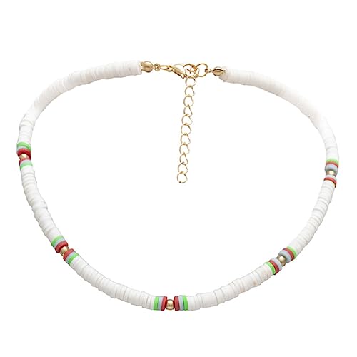 PartyKindom Vintage Choker Halskette für Damen Bunte Perlenkette im Ethnischen Stil mit Kreativen Geometrischen Designs für Partys und Besondere Anlässe PartyKindom Vintage Choker Halskette für Damen Bunte Perlenkette im Ethnischen Stil mit Kreativen Geometrischen Designs für Partys und Besondere Anlässe von PartyKindom