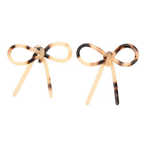 PartyKindom Vintage Schleifen Ohrstecker Damen Eleganter Bowknot Schmuck Langlebig und Modisch Geeignet für Durchstochene Ohren Perfektes für Frauen zu Geburtstag und Valentinstag von PartyKindom