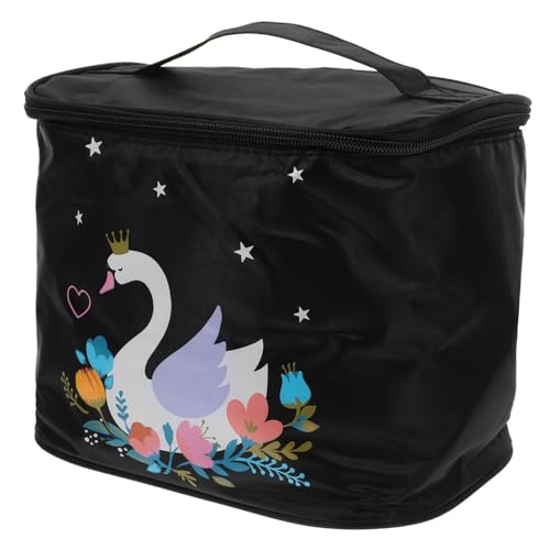 PartyKindom wasserdichte Faltbare Aufbewahrungstasche Tragbare Kosmetiktasche Reise-kulturtasche Polyester Handtasche Für Damen Make-up-Tools Nagelkunstprodukte von PartyKindom