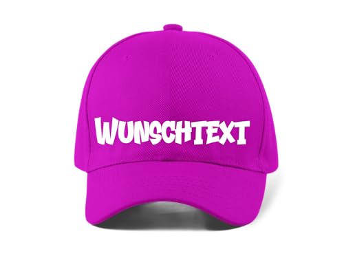 Basecap mit Wunschtext – Personalisiert & Bedruckt – Baseball Cap individuell gestalten – Größenverstellbar – Geschenk für Männer & Frauen – Personalisierbare Kappe von PartyMagix