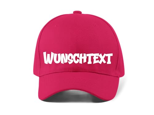 Basecap mit Wunschtext – Personalisiert & Bedruckt – Baseball Cap individuell gestalten – Größenverstellbar – Geschenk für Männer & Frauen – Personalisierbare Kappe von PartyMagix