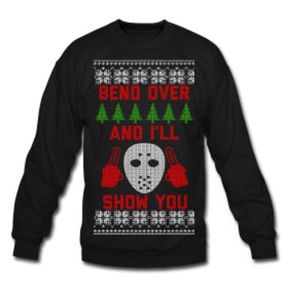 Bücken Und Ich Zeige Dir Sweatshirt Design - Für Die Weihnachtszeit Party von PartyUgly