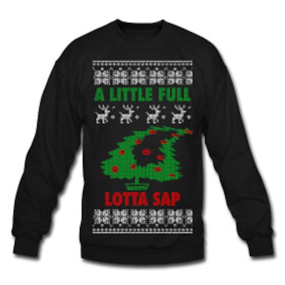 Eine Kleine Voll - Lotta Sap Sweatshirt Design Für Die Weihnachtszeit Party von PartyUgly