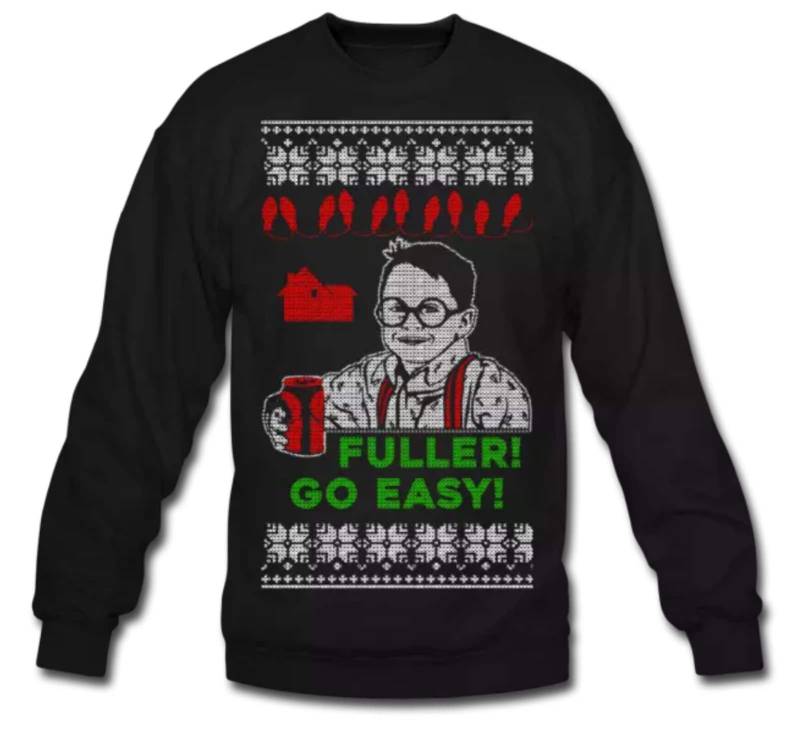 Fuller Gehen Sie Einfach Sweatshirt-Design - Für Das Haus Allein Weihnachten-Film-Fans von PartyUgly
