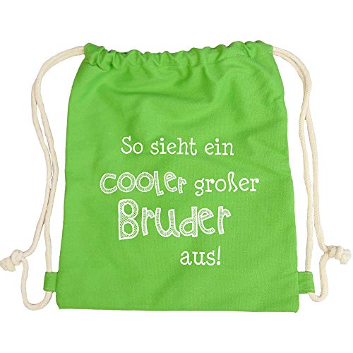 Partybob Kinder Rucksack Cooler großer Bruder (Grün) von Partybob