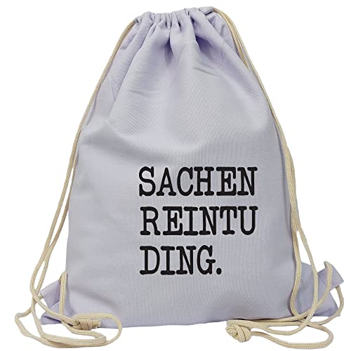 Partybob Spruch-Beutel Sachen Reintu Ding (Flieder) von Partybob