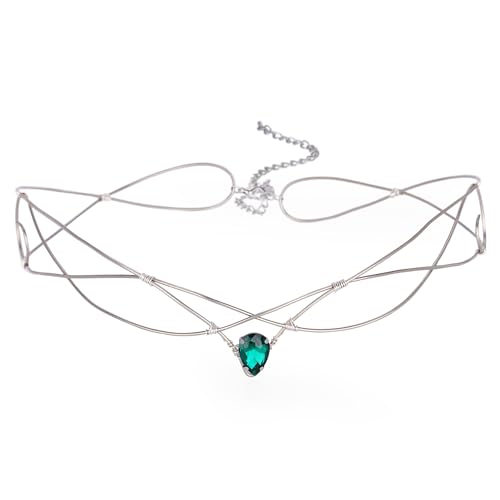 PartyforU Elfenkrone, Kopfschmuck für Hochzeit, mittelalterliche Elfen, Kreis für Renaissance, keltisches Kostümzubehör von PartyforU