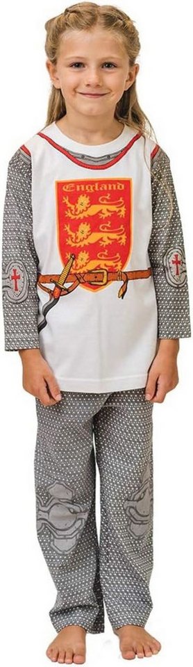 Partystrolche Schlafanzug Kinder Schlafanazug Kostüm Ritter 3- 4 Jahre von Partystrolche