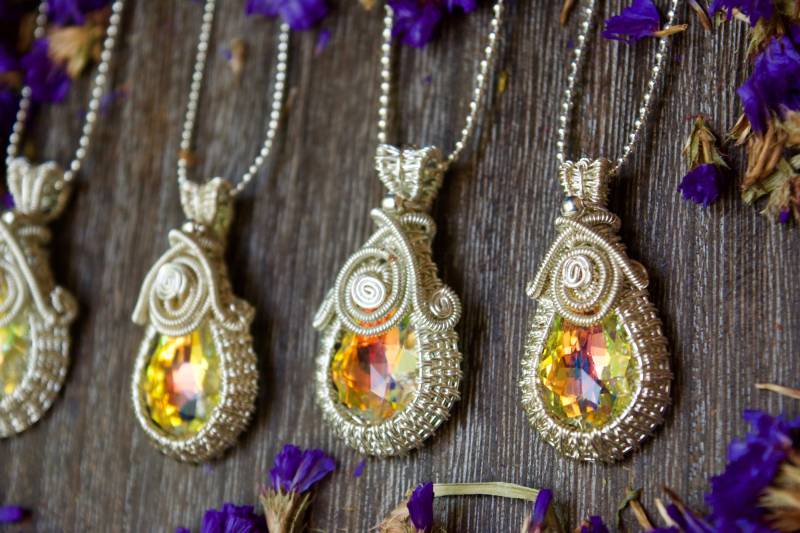 Aurora Swarovski Kristallkette von Paruco