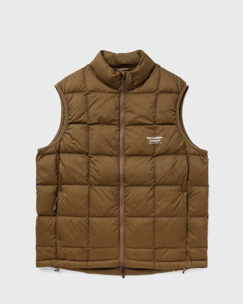 Pas Normal Studios Off-Race Down Vest men Vests brown in Größe:XL von Pas Normal Studios