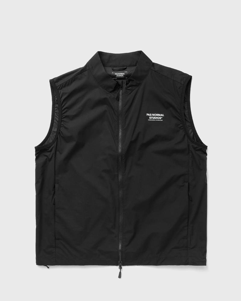 Pas Normal Studios Off-Race Stow Away Gilet men Vests black in Größe:L von Pas Normal Studios