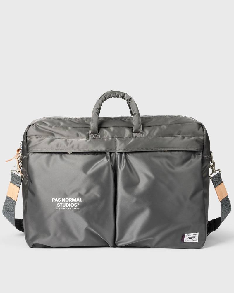 Pas Normal Studios PNS x Porter 2-Way Briefcase men Messenger & Crossbody Bags grey in Größe:ONE SIZE von Pas Normal Studios