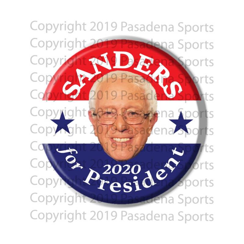 2020 Bernie Sanders Für Präsident 2.25" Kampagne-Pin-Button Bssd von PasadenaSports