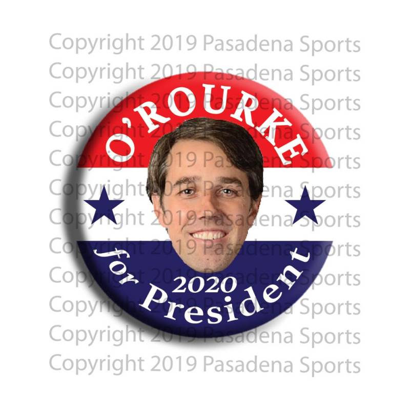 2020 Beto O' Rourke Für Präsident 2.25" Kampagne-Pin-Button Bosd von PasadenaSports