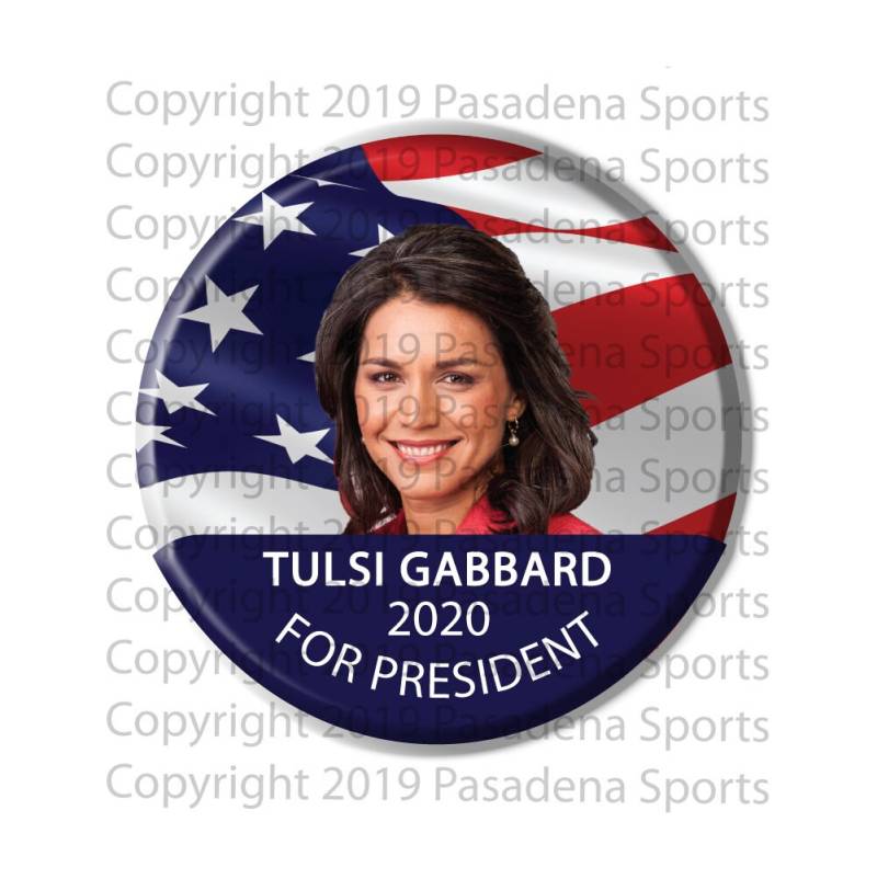 2020 Tulsi Gabbard Für Präsident 2, 25" Kampagne Pin Button Tgflg 2020 Tulsi Gabbard Für Präsident 2, 25" Kampagne Pin Button Tgflg von PasadenaSports