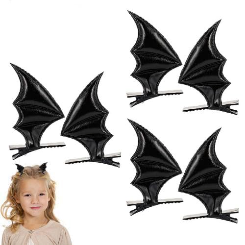 6 Stück Halloween Fledermausflügel Haarspangen, Gothic Fledermausflügel Haarspangen, Gothic Accessoires, Haarspange Für Frauen Und Mädchen, Halloween Cosplay Partykostüm 6 Stück Halloween Fledermausflügel Haarspangen, Gothic Fledermausflügel Haarspangen, Gothic Accessoires, Haarspange Für Frauen Und Mädchen, Halloween Cosplay Partykostüm von Pasbuteiy