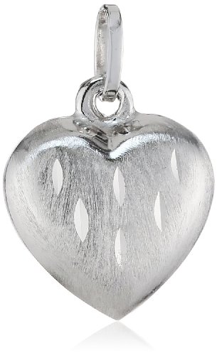 Pasionista Damen-Anhänger 925 Sterling Silber rhodiniert mattiert 612317 von Pasionista