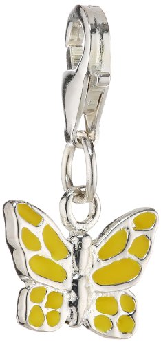 Pasionista Damen Charms Anhänger 925 Sterling Silber Schmetterling 604114 Pasionista Damen Charms Anhänger 925 Sterling Silber Schmetterling 604114 von Pasionista