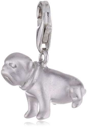 Pasionista Unisex-Anhänger Hund 925 Sterling Silber 607047 von Pasionista