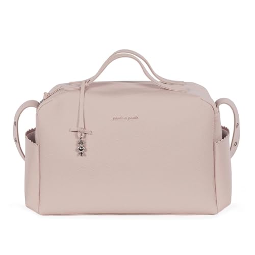 Icon Wickeltasche, Karamellfarben, Rosa oder Beige oder Grau oder Karamell von Pasito a Pasito