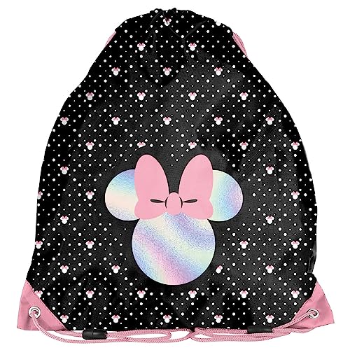 Paso Kinder Turnbeutel/Sportbeutel 36x32 cm - Minnie Maus von Paso