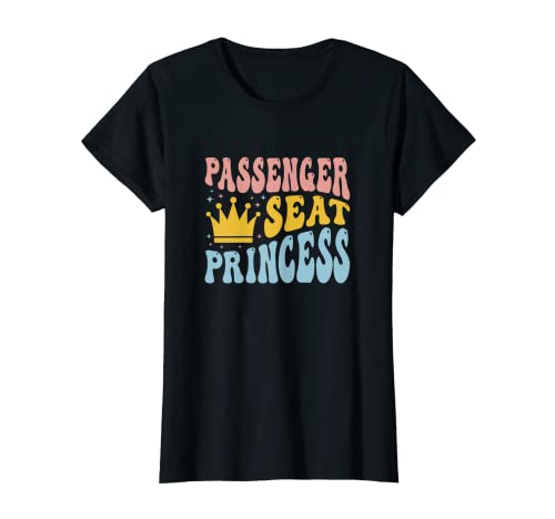 Passagier Prinzessin süße Mädchen und Frauen Beifahrersitz T-Shirt Passagier Prinzessin süße Mädchen und Frauen Beifahrersitz T-Shirt von Passagier-Prinzessin Cute Apparel