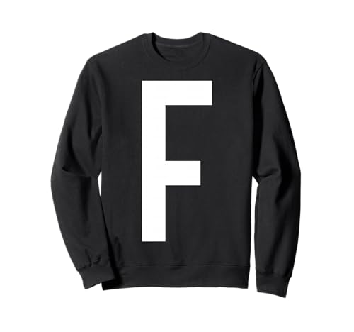 Brief f Lustige Gruppen -passende Weihnachtskostüm 2025 Sweatshirt von Passende Familiengruppe Alphabet für Weihnachts -T